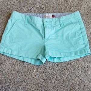 Size 5 SO Light Blue/Teal Shorts